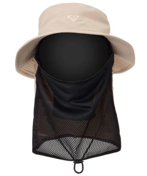 ROXY(ロキシー)の「WR UV WATER FACE MAS /ロキシーフェイスマスク兼ネックガード付きサーフハット(ハット・レディース・グリーン/ブラック/ベージュ・FREE)」の11枚目の写真