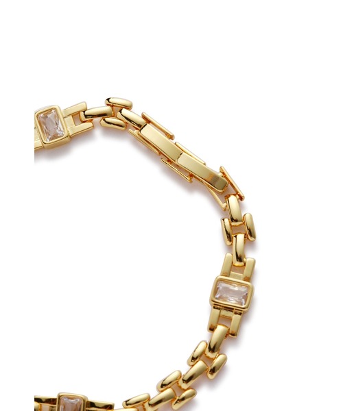 ROSE BUD(ローズバッド)の「(SOCALI JEWELRY)ビジュー調ブレスレット(ブレスレット・レディース・ゴールド・ONE SIZE)」の2枚目の写真