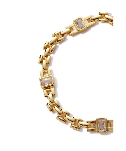 ROSE BUD(ローズバッド)の「(SOCALI JEWELRY)ビジュー調ブレスレット(ブレスレット・レディース・ゴールド・ONE SIZE)」の3枚目の写真