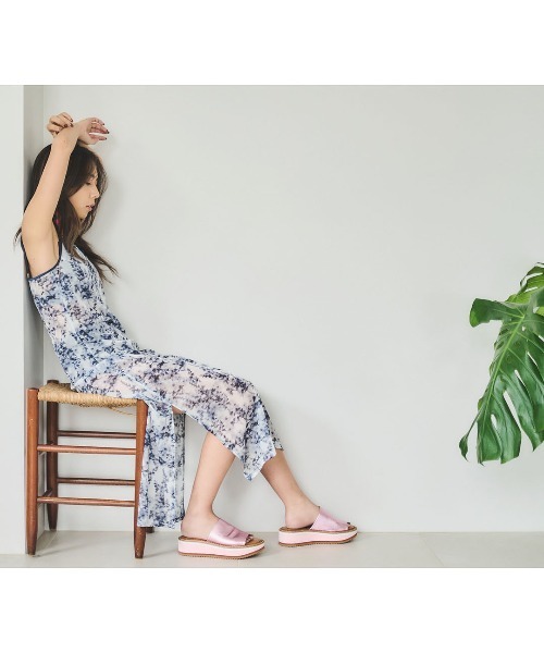mikomori(ミコモリ)の「CAMISOLE OP(ワンピース・レディース・ネイビー/レッド・FREE)」の16枚目の写真