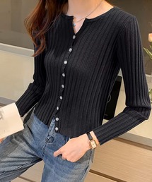 shein vネック　ボタンフロント　リブトップス SHEIN EZwear Vネック ボタンフロント リブ トップス | SHEIN JAPAN