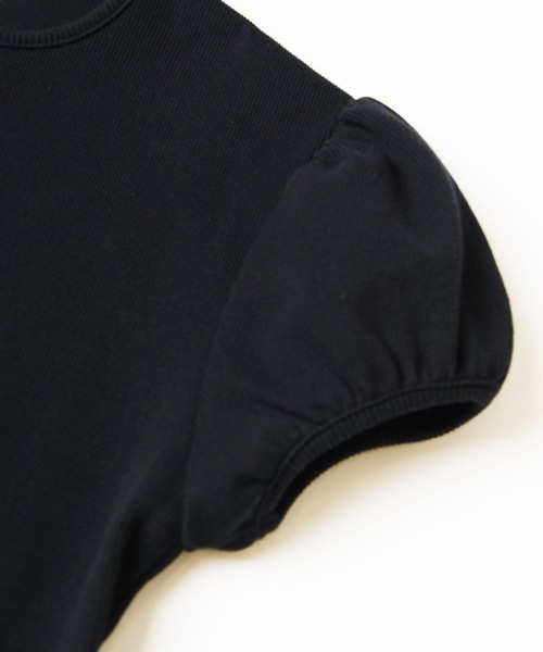 HOLIDAY「SUPER RIB PUFF TOPS (HOLIDAY)」white. |