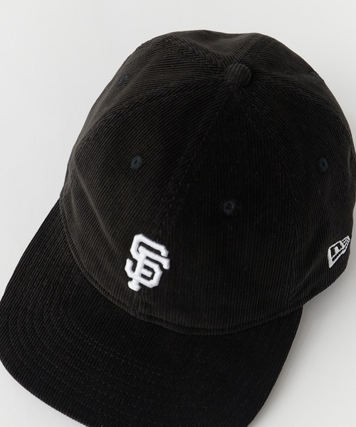 WHITE MOUNTAINEERING(ホワイトマウンテニアリング)の「White Mountaineering/ホワイトマウンテニアリング×NEW ERA/ニューエラ 9THIRTY_PACKABLE SAN FRANCISCO GIANTS コーデュロイキャップ(キャップ・メンズ・ブラック・FREE)」の15枚目の写真