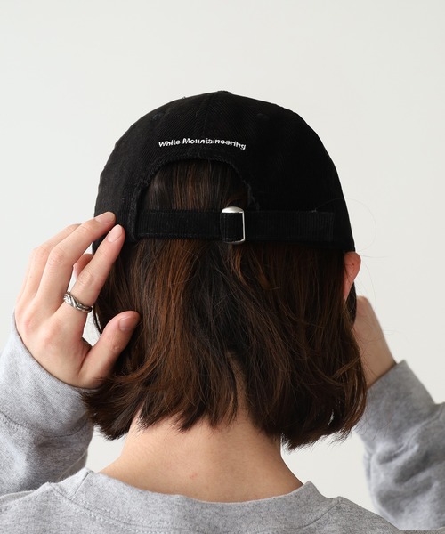 WHITE MOUNTAINEERING(ホワイトマウンテニアリング)の「White Mountaineering/ホワイトマウンテニアリング×NEW ERA/ニューエラ 9THIRTY_PACKABLE SAN FRANCISCO GIANTS コーデュロイキャップ(キャップ・メンズ・ブラック・FREE)」の10枚目の写真