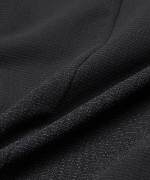 The DUFFER of ST.GEORGE(ザダファーオブセントジョージ)の「TECHNICAL MESH SET UP COMFORT JACKT:セットアップ テクニカルメッシュ コンフォート ジャケット(テーラードジャケット・メンズ・チャコールグレー/ブラック・X-LARGE/LARGE/MEDIUM/SMALL)」の3枚目の写真