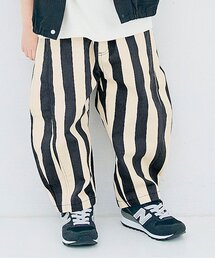 p.premier | 【ジュニア対応】イロチ買いしたい総柄ツイルバレルレッグパンツ(その他パンツ)