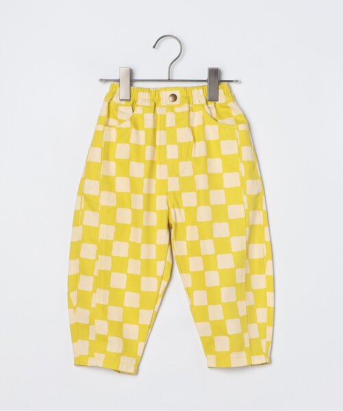 p.premier（ピードットプルミエ）の「【ジュニア対応】イロチ買いしたい総柄ツイルバレルレッグパンツ（その他パンツ・キッズ・イエロー/ネイビー/チャコール/レッド/グリーン/ブラウン/カーキ/アイボリー/ブラック・140/130/120/110/100/90/80）」の13枚目の写真