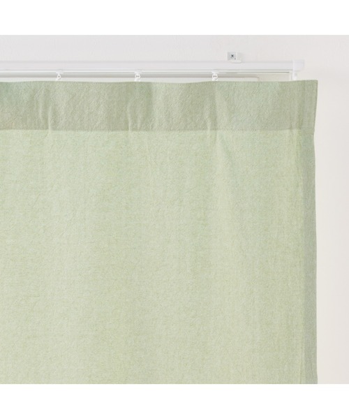 【ゆうさま専用】無印良品　洗いざらしカーテン100×135 Amazon｜無印良品 綿洗いざらし平織ノンプリーツカーテン ブルー
