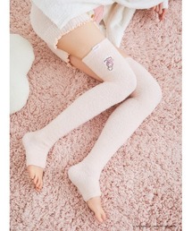 Ballelite（バレリット）の「【ballelite】マイメロディもこもこ着圧ナイトオーバーニーソックス（ソックス/靴下）」