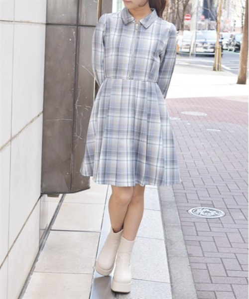 Amavel,Axes femme その他ワンピース 6着まとめ売り セール】ブーケデニムレースアップワンピース（ワンピース