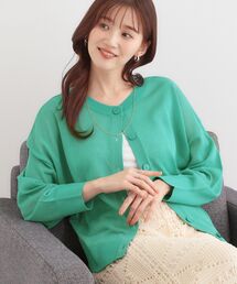 DRESKIP | 【洗える/前後2WAY】 着こなしいろいろ 上品なシアーカーディガン(カーディガン/ボレロ)