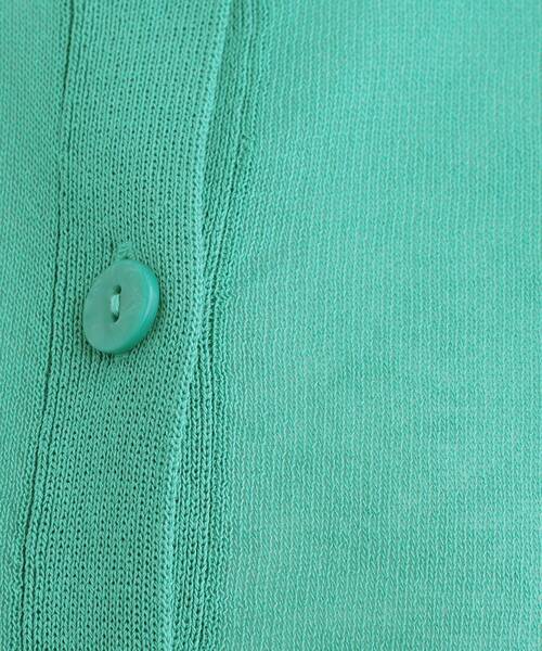 DRESKIP（ドレスキップ）の「【洗える/前後2WAY】 着こなしいろいろ 上品なシアーカーディガン（カーディガン/ボレロ・レディース・グリーン/オフホワイト/ブラック・01/02/03）」の17枚目の写真