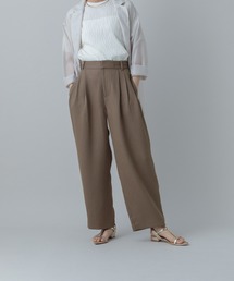 GLOBAL WORK | MATINEE LINE/リネンライクバレルパンツ/327144(その他パンツ)