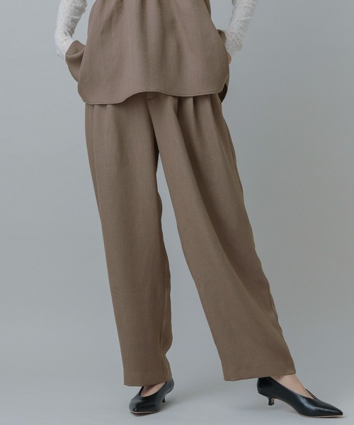 GLOBAL WORK（グローバルワーク）の「MATINEE LINE/リネンライクバレルパンツ/327144（その他パンツ・レディース・スミクロ/モカ/ブラウン・SMALL/MEDIUM/LARGE）」の19枚目の写真
