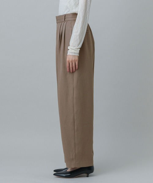 GLOBAL WORK（グローバルワーク）の「MATINEE LINE/リネンライクバレルパンツ/327144（その他パンツ・レディース・スミクロ/モカ/ブラウン・SMALL/MEDIUM/LARGE）」の21枚目の写真