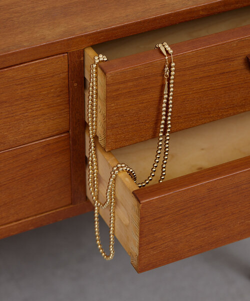 GALLARDAGALANTE(ガリャルダガランテ)の「ボールビーズロングネックレス(リング・レディース・シルバー/ゴールド・FREE)」の2枚目の写真