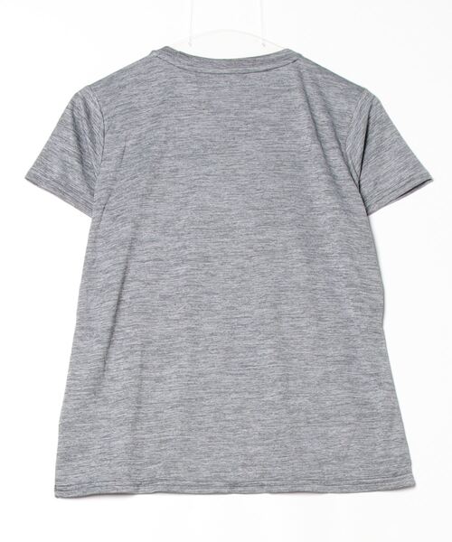 MIZUNO（ミズノ　）の「ミズノ  ナビドライTシャツ(半袖・杢調・)_（Tシャツ/カットソー・レディース・ライトグレー/ブルーグレー・M/L/XL）」の3枚目の写真