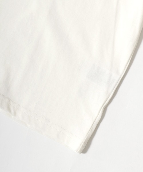 CONVERSE（コンバース）の「CONVERSE/コンバース ヴィンテージバックプリント ワンポイントロゴ 半袖Tシャツ（Tシャツ/カットソー・レディース・ホワイト/ブラック/ブラック系その他/ホワイト系その他・L/M）」の15枚目の写真