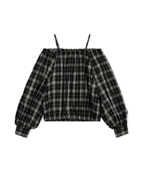 2WAYバルーンオフショルブラウス セール】2WAYバルーンオフショルブラウス（シャツ/ブラウス