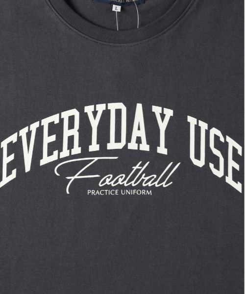 HONEYSUCKLE ROSE(ハニーサックルローズ)の「【HONEYSUCKLE ROSE】ロゴプリントT(Tシャツ/カットソー・レディース・オフホワイト/ダークグレー・M/L)」の4枚目の写真