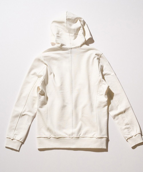 wjk（ダヴルジェイケイ）の「mpa3778-basic zip-up parka ジップアップパーカー（パーカー・メンズ・トップグレー/ブラック・XL/L/M/S）」の12枚目の写真