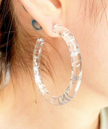 DAESE TOKYO（デセトウキョウ）の「『DAESE TOKYO/デセトウキョウ』箔押しアクリルピアス（ピアス（両耳用））」