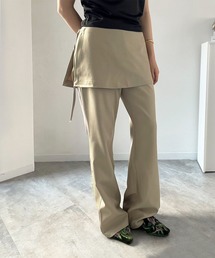Jewelobe（ジュエローブ）の「オーバースカートドッキングスラックス（スラックス）」