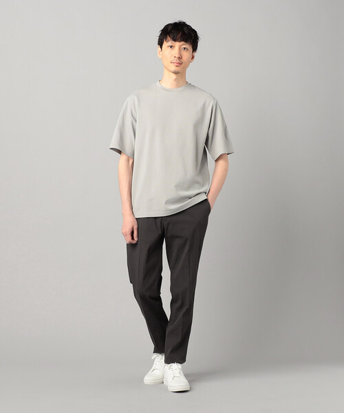 COMME CA MEN（コムサメン）の「【セットアップ対応】シアサッカー テーパードパンツ（スラックス・メンズ・カーキ/ネイビー・M/L/S/XL）」の8枚目の写真