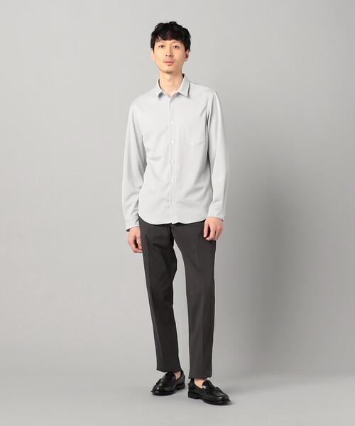 COMME CA MEN（コムサメン）の「【セットアップ対応】シアサッカー テーパードパンツ（スラックス・メンズ・カーキ/ネイビー・M/L/S/XL）」の9枚目の写真