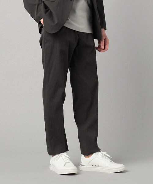 COMME CA MEN（コムサメン）の「【セットアップ対応】シアサッカー テーパードパンツ（スラックス・メンズ・カーキ/ネイビー・M/L/S/XL）」の11枚目の写真