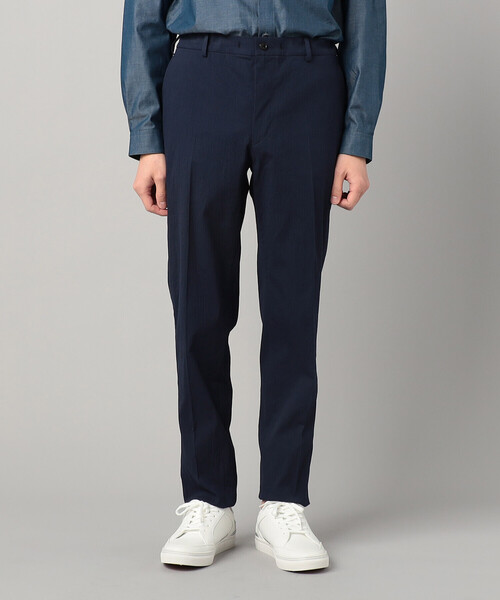 COMME CA MEN（コムサメン）の「【セットアップ対応】シアサッカー テーパードパンツ（スラックス・メンズ・カーキ/ネイビー・M/L/S/XL）」の13枚目の写真