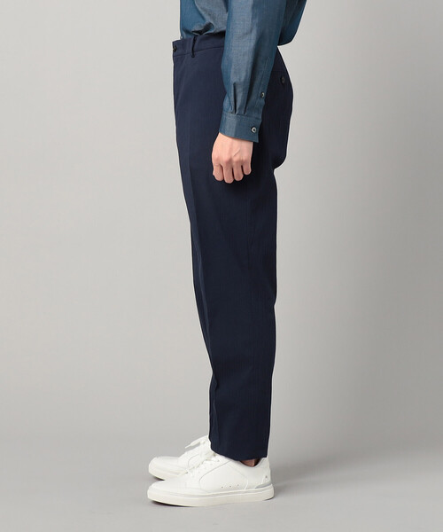 COMME CA MEN（コムサメン）の「【セットアップ対応】シアサッカー テーパードパンツ（スラックス・メンズ・カーキ/ネイビー・M/L/S/XL）」の14枚目の写真