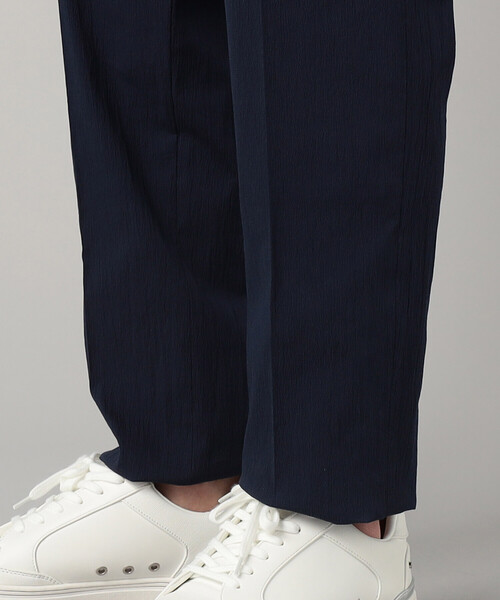 COMME CA MEN（コムサメン）の「【セットアップ対応】シアサッカー テーパードパンツ（スラックス・メンズ・カーキ/ネイビー・M/L/S/XL）」の19枚目の写真