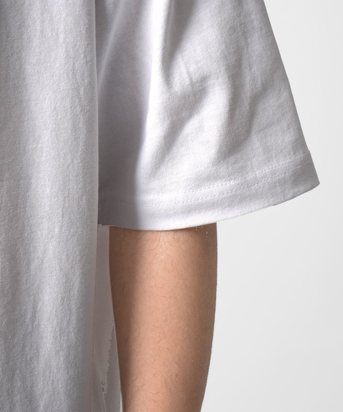 ILL'S(イルズ)の「ゴーストワンポイント刺繍 ボックスシルエット 半袖Tシャツ カットソー メンズ レディース(Tシャツ/カットソー・メンズ・ホワイト/ブラック/ブルー・M/L)」の14枚目の写真