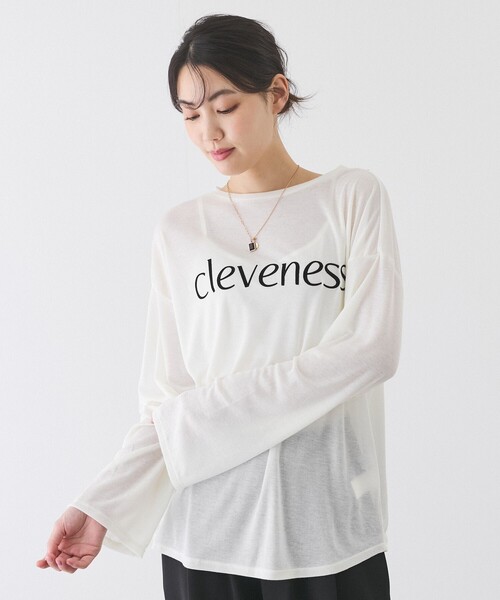 Jayro(ジャイロ)の「シアーロゴプリントロンTシャツ(Tシャツ/カットソー・レディース・チャコールグレー/ブラック/ホワイト系その他・M)」の2枚目の写真
