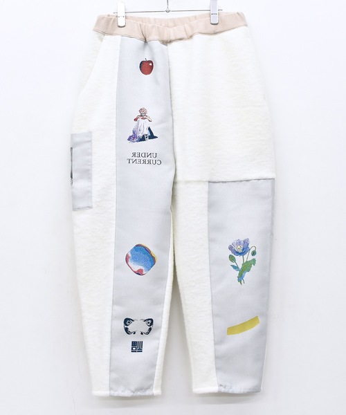 STOF（ストフ）の「FLAGMENTS MIX DAYOFF PANT（その他パンツ・メンズ・ブラック/ホワイト・FREE）」の8枚目の写真