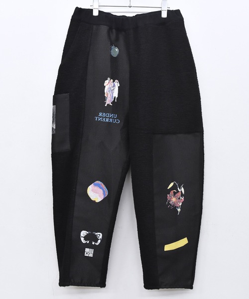 STOF（ストフ）の「FLAGMENTS MIX DAYOFF PANT（その他パンツ・メンズ・ブラック/ホワイト・FREE）」の10枚目の写真