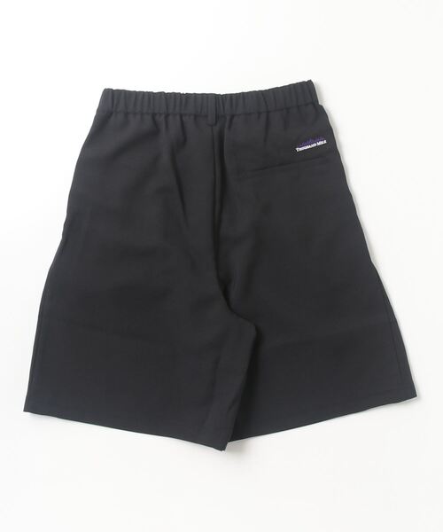 THOUSAND MILE（サウザンドマイル）の「【THOUSAND MILE】TUCK SHORT PANTS　LINEN LIKE/タック　ショートパンツ リネンライク（その他パンツ・レディース・ブラック/アッシュグレー・FREE）」の7枚目の写真
