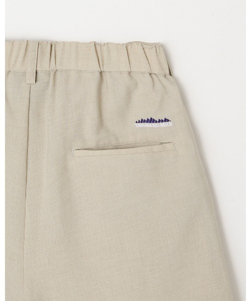 THOUSAND MILE（サウザンドマイル）の「【THOUSAND MILE】TUCK SHORT PANTS　LINEN LIKE/タック　ショートパンツ リネンライク（その他パンツ・レディース・ブラック/アッシュグレー・FREE）」の5枚目の写真