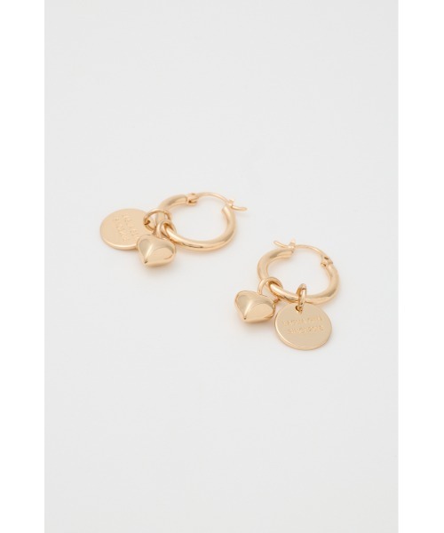 LAGUA GEM（ラグアジェム）の「CHARM RING ピアス（ピアス（両耳用）・レディース・ゴールド/シルバー・FREE）」の3枚目の写真