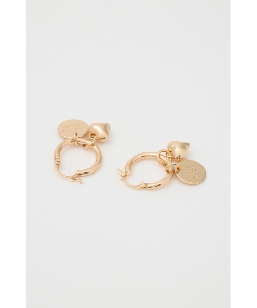 LAGUA GEM（ラグアジェム）の「CHARM RING ピアス（ピアス（両耳用）・レディース・ゴールド/シルバー・FREE）」の4枚目の写真