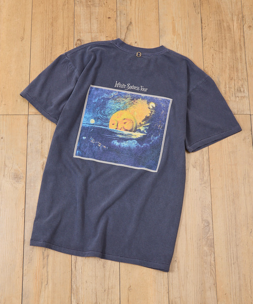 Insonnia PROJECTS(インソニアプロジェクト)の「Insonnia Projects インソニアプロジェクツ / MCA INFINITE SADNESS TOUR TEE-B The Smashing Pumpkins スマッシング・パンプキンズ グラフィックプリントビッグシルエットTシャツ バンドT スマパン / IP-TSP-009(Tシャツ/カットソー・メンズ・ブラック/ネイビー・0/1/2/3)」の10枚目の写真