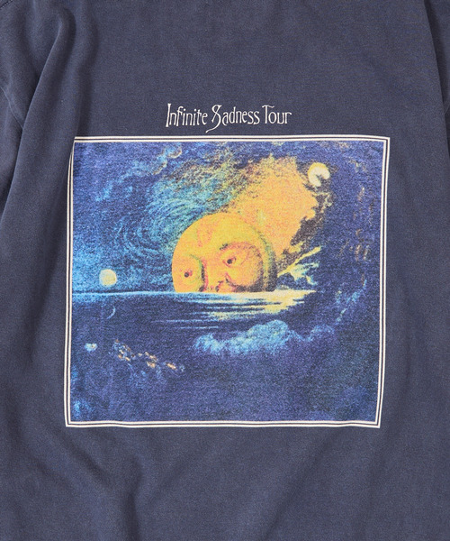 Insonnia PROJECTS(インソニアプロジェクト)の「Insonnia Projects インソニアプロジェクツ / MCA INFINITE SADNESS TOUR TEE-B The Smashing Pumpkins スマッシング・パンプキンズ グラフィックプリントビッグシルエットTシャツ バンドT スマパン / IP-TSP-009(Tシャツ/カットソー・メンズ・ブラック/ネイビー・0/1/2/3)」の11枚目の写真