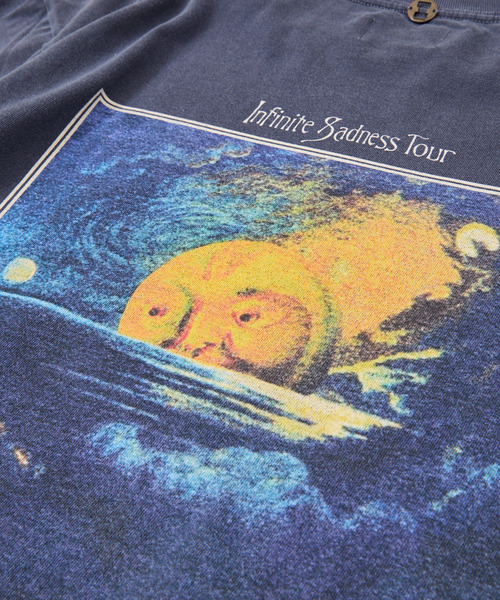 Insonnia PROJECTS(インソニアプロジェクト)の「Insonnia Projects インソニアプロジェクツ / MCA INFINITE SADNESS TOUR TEE-B The Smashing Pumpkins スマッシング・パンプキンズ グラフィックプリントビッグシルエットTシャツ バンドT スマパン / IP-TSP-009(Tシャツ/カットソー・メンズ・ブラック/ネイビー・0/1/2/3)」の13枚目の写真