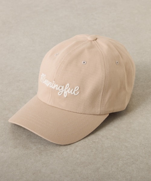 PAPILLONNER(パピヨネ)の「meaning キャップ(キャップ・レディース・ブルー/ベージュ・FREE)」の10枚目の写真