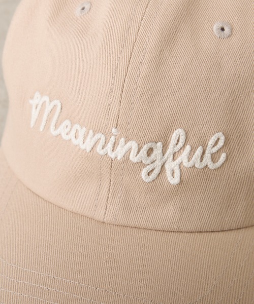 PAPILLONNER(パピヨネ)の「meaning キャップ(キャップ・レディース・ブルー/ベージュ・FREE)」の16枚目の写真