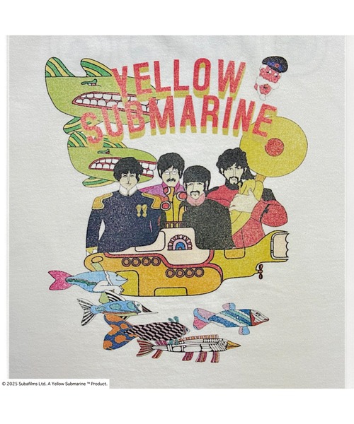 JUNKSOUL(ジャンクソウル)の「JUNK SOUL/BEATLES YELLOW SUBMARINE(ビートルズ) Tシャツ KIDS (M4)(Tシャツ/カットソー・キッズ・ホワイト/チャコールグレー・100/110/120/130/140/150/160)」の5枚目の写真