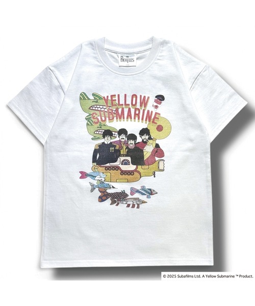 JUNKSOUL(ジャンクソウル)の「JUNK SOUL/BEATLES YELLOW SUBMARINE(ビートルズ) Tシャツ KIDS (M4)(Tシャツ/カットソー・キッズ・ホワイト/チャコールグレー・100/110/120/130/140/150/160)」の8枚目の写真