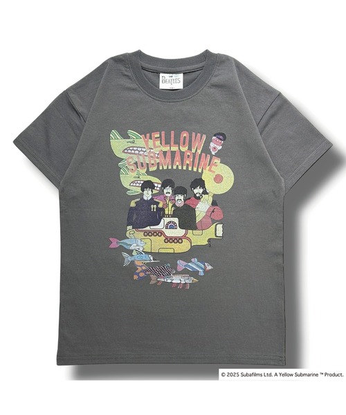 JUNKSOUL(ジャンクソウル)の「JUNK SOUL/BEATLES YELLOW SUBMARINE(ビートルズ) Tシャツ KIDS (M4)(Tシャツ/カットソー・キッズ・ホワイト/チャコールグレー・100/110/120/130/140/150/160)」の9枚目の写真