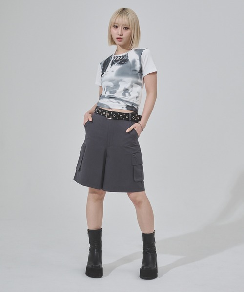 ENVYM（アンビー）の「フォトプリントチビTee 半袖（Tシャツ/カットソー・レディース・ホワイト/グレー/イエロー・FREE）」の16枚目の写真